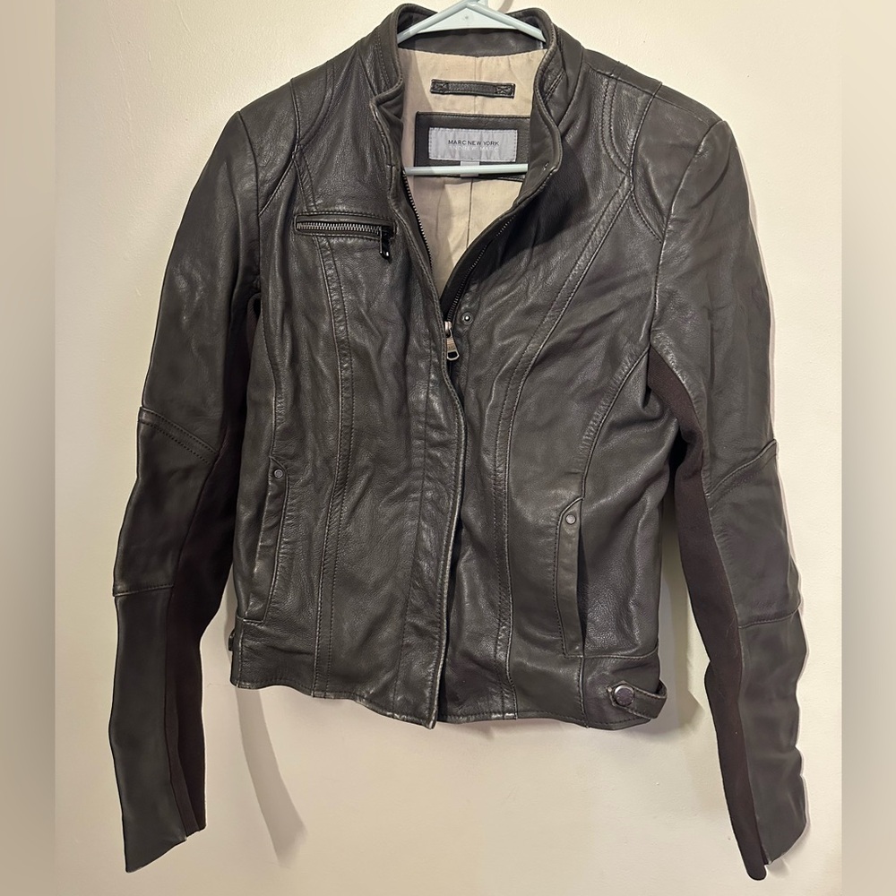 Marc New York women’s genuine leather jacket
Women’s medium
